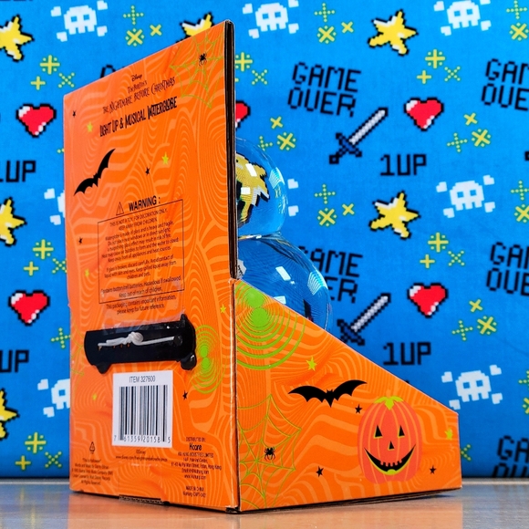 Disney Nightmare Before Christmas Zero & Jack 7.5" Light Up Musical & Waterglobe - Picture 3 of 10